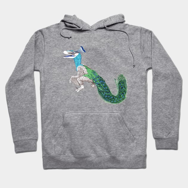 Peaciraptor Hoodie by RaLiz